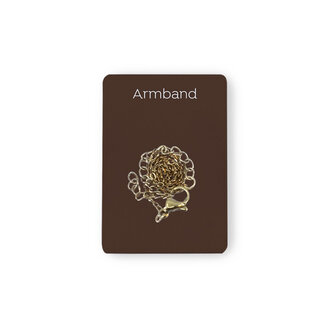 Miko Gouden Charm - Armband