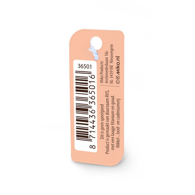 Miko Gouden Charm - Beschermengel