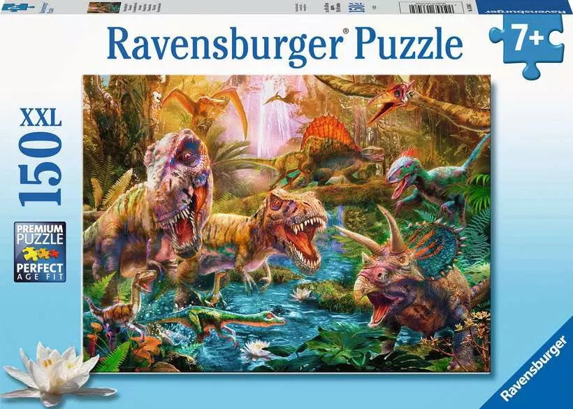 Puzzel - Dinosauriers - 150st. XXL
