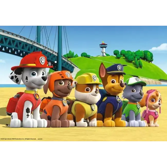 Ravensburger Puzzel - Paw patrol - Dappere honden - 2x24st.