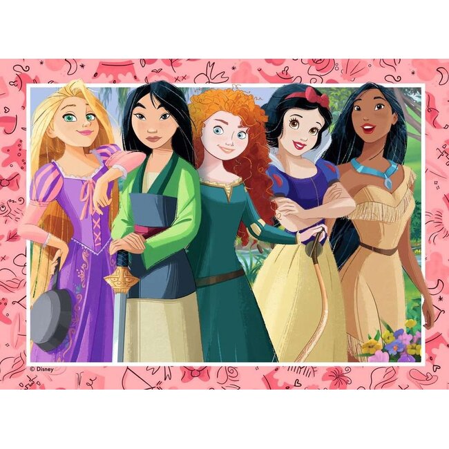 Ravensburger Puzzel - Disney prinses - Wees wie je wilt zijn - 12, 16, 20 & 24st.