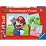 Ravensburger Puzzel - Super Mario - 3x49st.