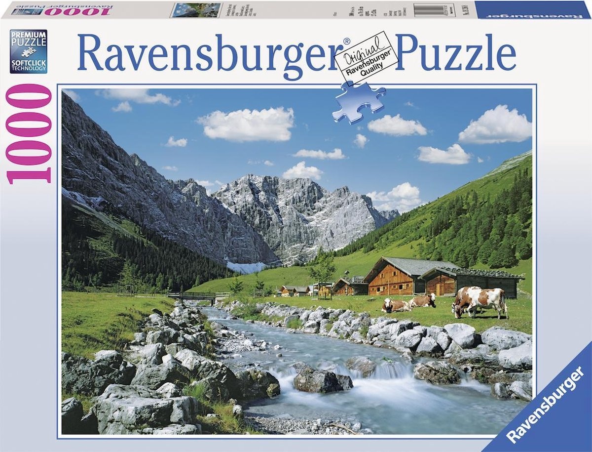 Puzzel - Karwendelgebergte, Oostenrijk - 1000st.
