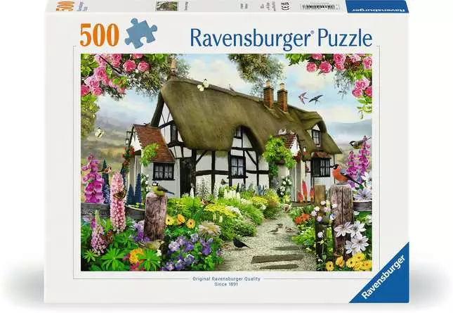 Puzzel - Idyllische cottage - 500st.