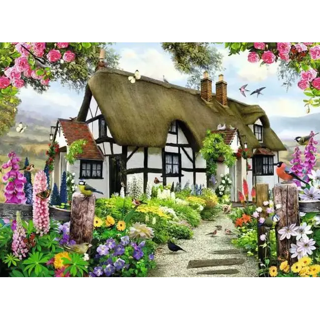 Ravensburger Puzzel - Idyllische cottage - 500st.