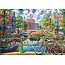Puzzel - Amsterdamse grachtenpracht - 1000st.