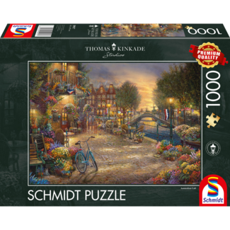 Puzzel - Café in Amsterdam - 1000st.