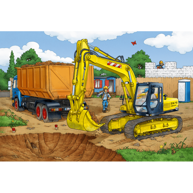 Puzzel - Graafmachine - 40st.