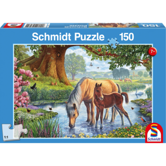 Puzzel - Paarden bij de stroom - 150st.