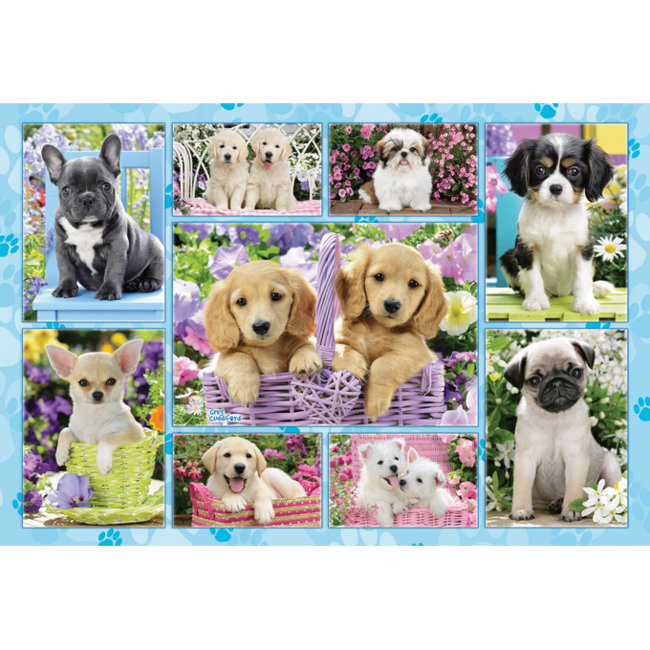 Puzzel - Puppies - 200st.