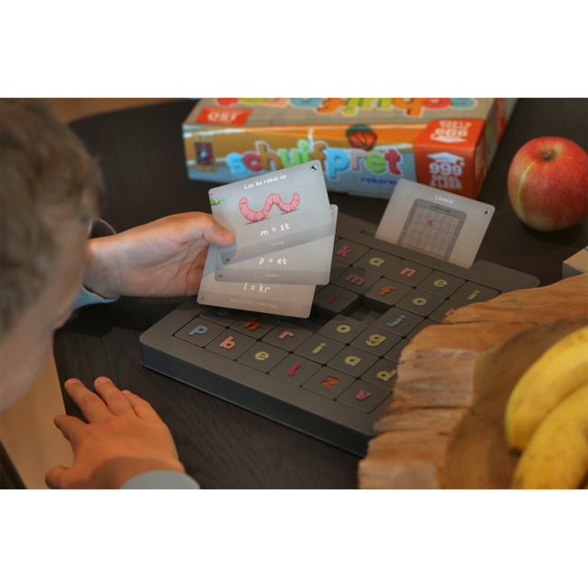 999 Games Leerspel - Schuifpret Spelling - 6 tot 9 jaar
