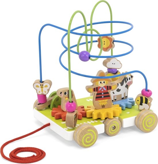 Kralenframe - Boerderij - Trekfiguur