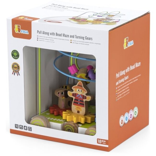 Kralenframe - Boerderij - Trekfiguur