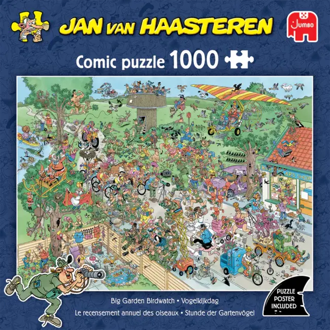 Jumbo Puzzel - Jan van Haasteren - Vogelkijkdag - 1000st.