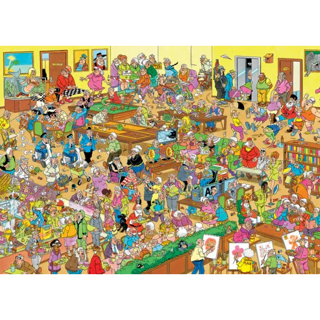 Jumbo Puzzel - Jan van Haasteren - Het bejaardentehuis - 1000st.