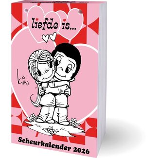 Interstat Scheurkalender - 2026 - Liefde is...
