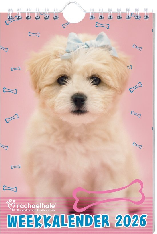 Week kalender - 2026 - Rachael hale - Honden