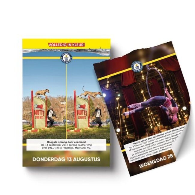 Interstat Scheurkalender - 2026 - Guinness world records