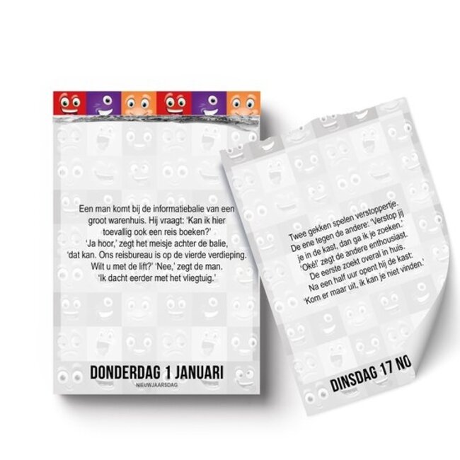 Interstat Scheurkalender - 2026 - Moppen