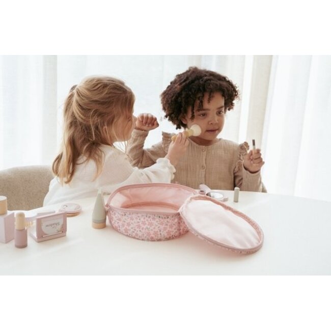 Little Dutch Make-up set - Beautycase - Hout in stoffen tas