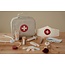 Little Dutch Dokter set - Hout in stoffen tas