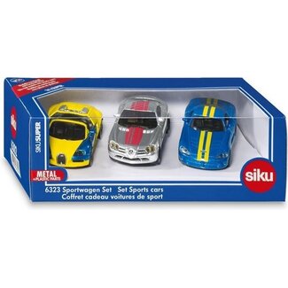 Siku Auto set - Sportwagens - Siku