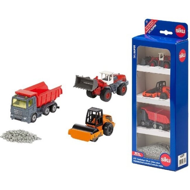 Siku Auto set - Wegenbouw - Siku