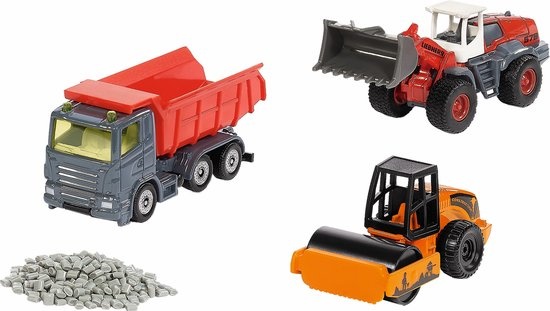Auto set - Wegenbouw - Siku