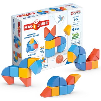 Geomag Geomag - Magicube - Magnetische blokken - Dieren - 9dlg.