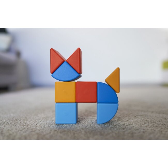 Geomag Geomag - Magicube - Magnetische blokken - Dieren - 9dlg.