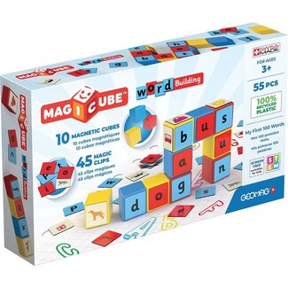 Geomag Geomag - Magicube - Magnetische blokken - Word building - 55dlg.