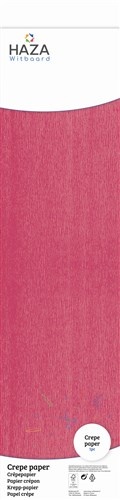 Crêpepapier - Cerise roze - 250x50cm