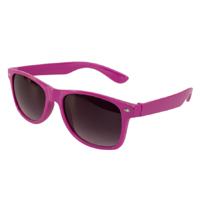 PartyXplosion Bril - Blues brothers - Paars of geel - 1 stuk geleverd