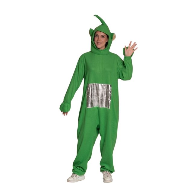 Partychimp Kostuum - TV figuur - Groen - M/L