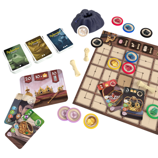 Space cowboys Spel - Splendor - Duel - NL/FR - 10+