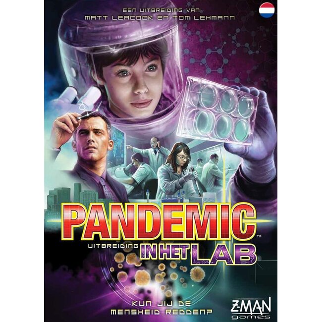 Zygomatic Coöperatief bordspel - Pandemic - In het lab - NL - 8+