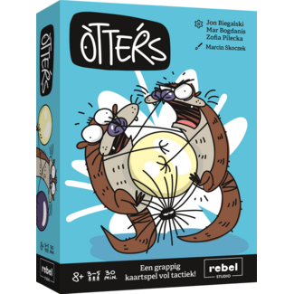 Rebel PL Spel - Kaartspel - Otters - 8+