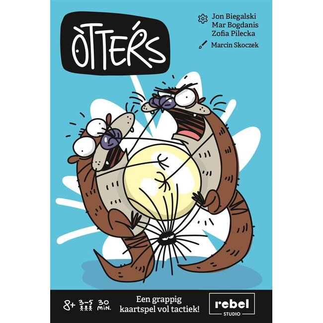 Rebel PL Spel - Kaartspel - Otters - 8+