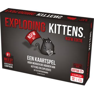 Exploding kittens - NSFW - Kaartspel - 17+ - NL