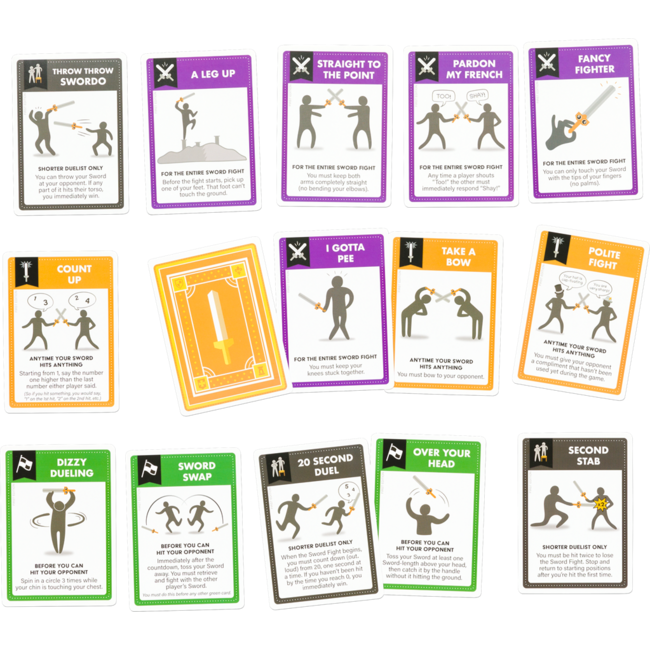 Spel - Kaartspel - Let's hit eachother with fake swords