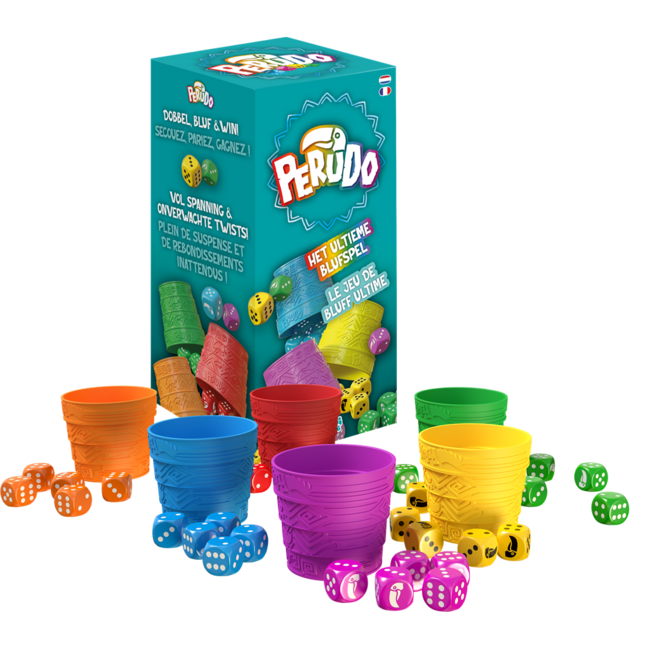 Spel - Perudo - NL/FR - 2 tot 6 spelers - 8+
