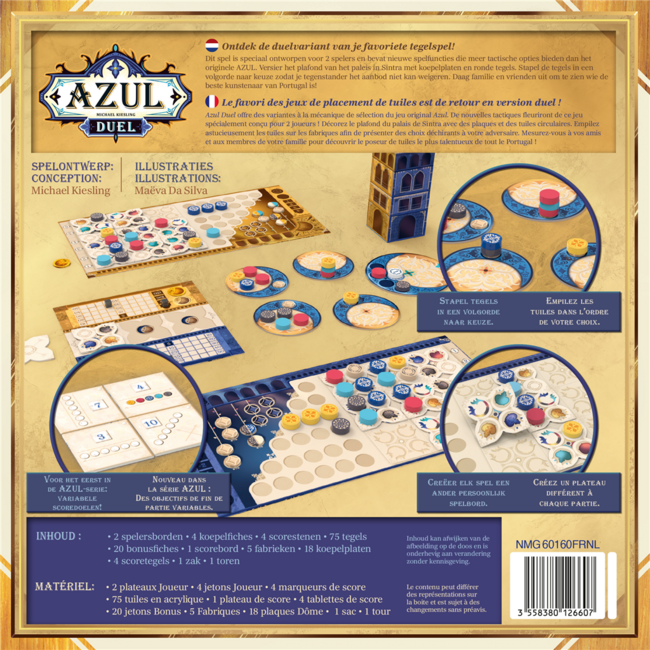 Spel - Azul - Duel - NL/FR - 10+