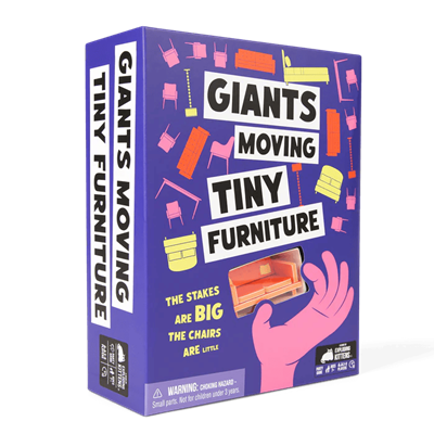 Spel - Partyspel - Giants moving tiny furniture - 3 tot 8 spelers - 7+