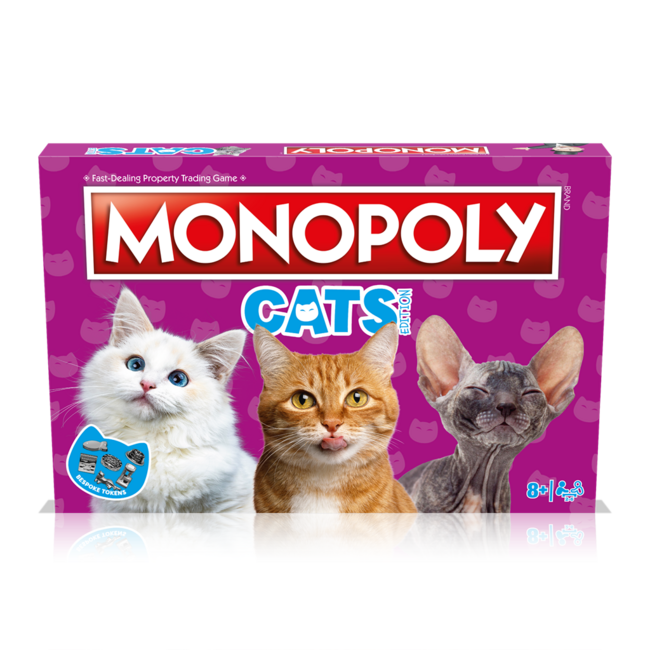 Spel - Monopoly - Cats - 2 tot 6 spelers - 8+