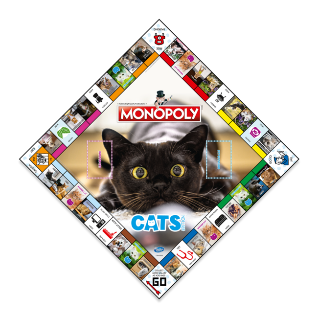 Winning moves Spel - Monopoly - Cats - 2 tot 6 spelers - 8+