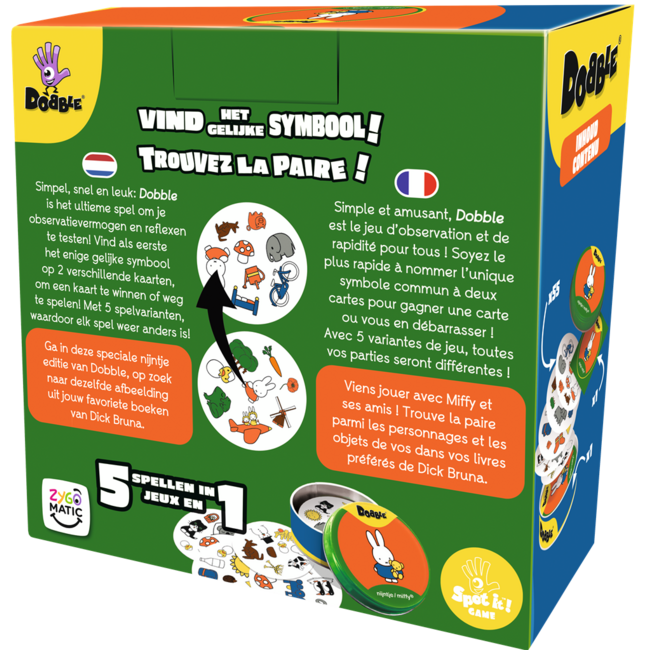 Spel - Dobble - Nijntje - NL - 4+