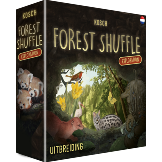 Spel - Kaartspel - Forest Shuffle - Uitbreiding - Exploration - 2 tot 5 spelers - 10+