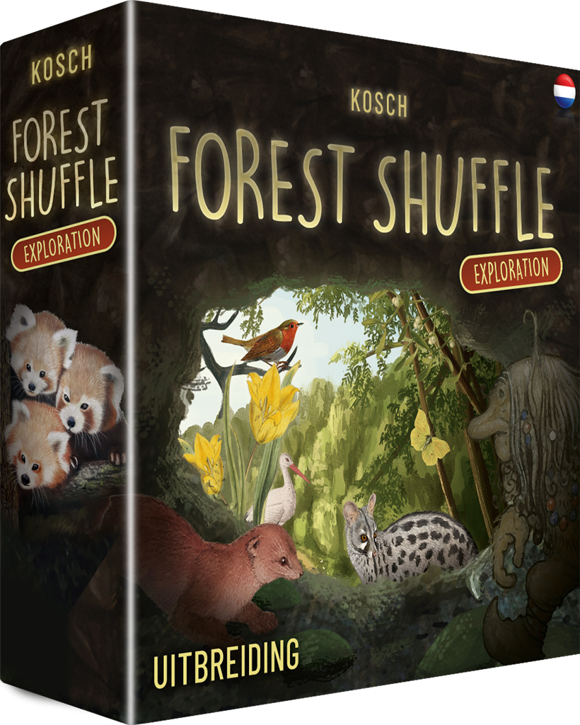 Spel - Kaartspel - Forest Shuffle - Uitbreiding - Exploration - 2 tot 5 spelers - 10+