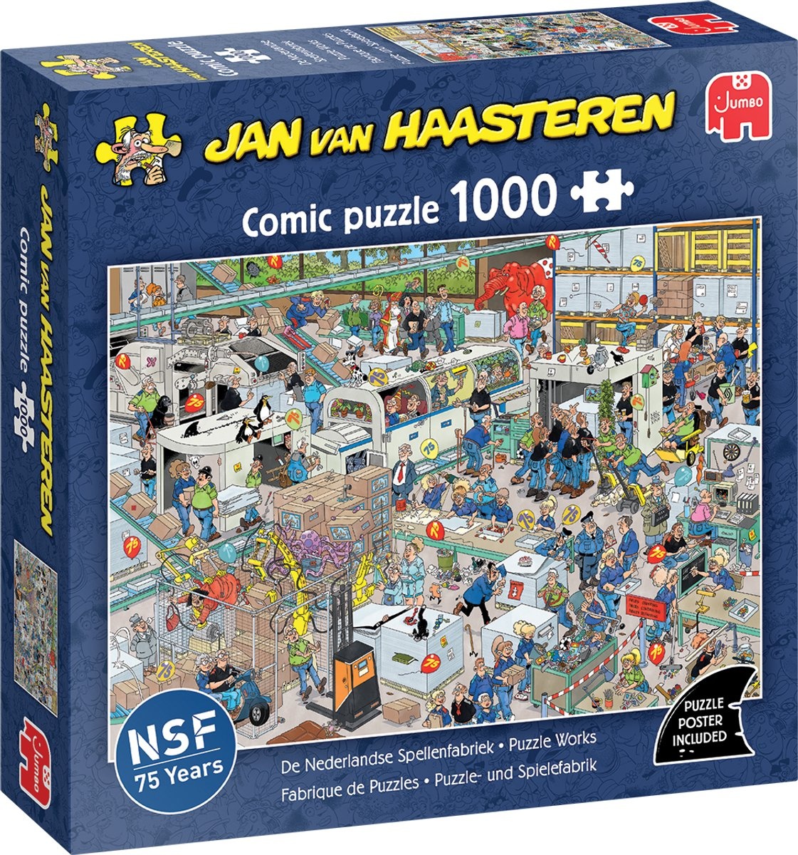 Puzzel - Jan van Haasteren - Nederlandse spellenfabriek - 1000st.