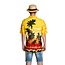 Partychimp Shirt - Hawaii - Yellow paradise - S/M